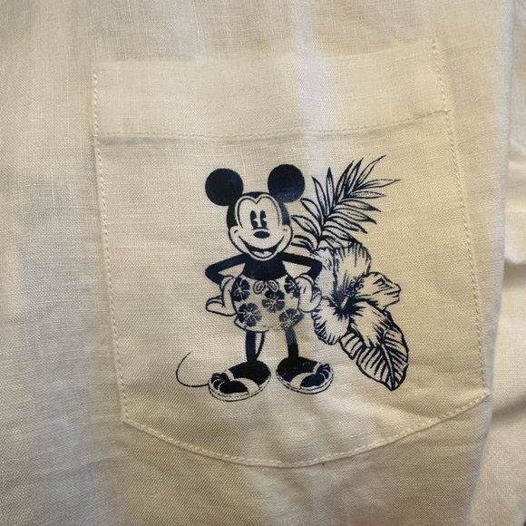 NWT Disney Parks by Tommy Bahama long sleeve button up - Picture 3 of 3